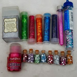 Random glitters & rhinestones